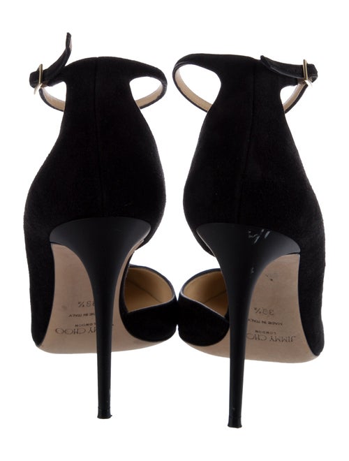 Jimmy Choo Suede D'Orsay Pumps