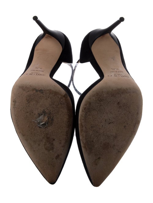 Jimmy Choo Suede D'Orsay Pumps