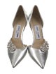 Jimmy Choo Patent Leather Crystal Embellishments D'Orsay Pumps