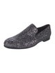 Jimmy Choo Glitter Glitter Accents Loafers