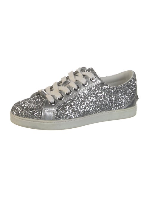 Jimmy Choo Glitter Glitter Accents Sneakers