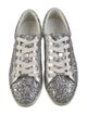 Jimmy Choo Glitter Glitter Accents Sneakers