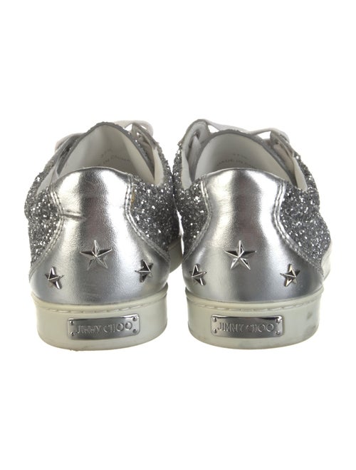 Jimmy Choo Glitter Glitter Accents Sneakers
