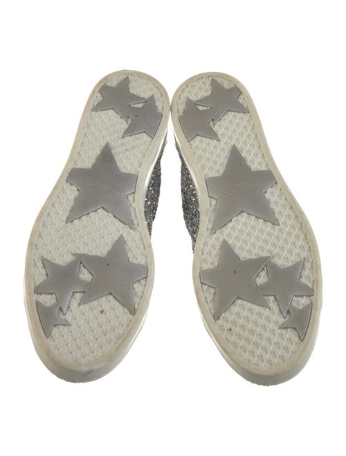 Jimmy Choo Glitter Glitter Accents Sneakers