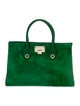 Jimmy Choo Suede Top Handle Bag