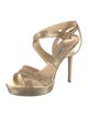 Jimmy Choo Glitter Sandals