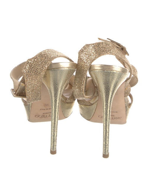 Jimmy Choo Glitter Sandals