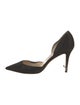 Jimmy Choo Suede D'Orsay Pumps