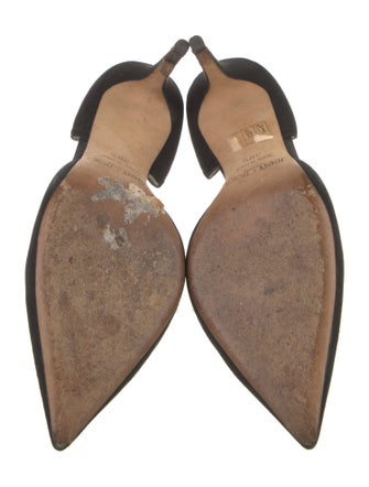 Jimmy Choo Suede D'Orsay Pumps