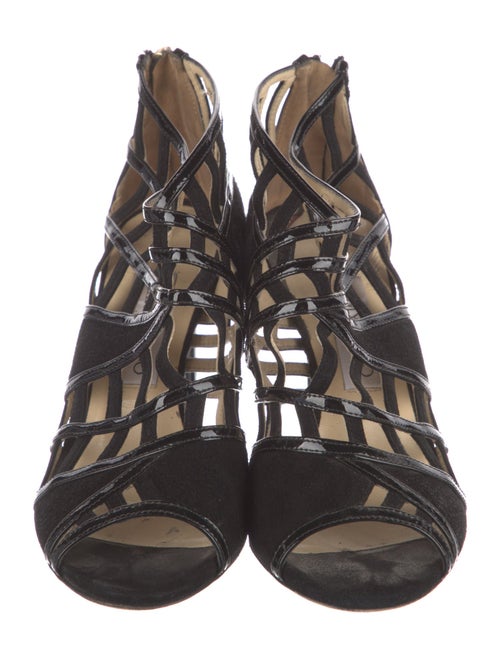 Jimmy Choo Suede Gladiator Sandals
