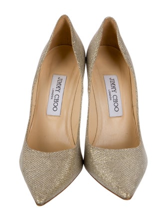 Jimmy Choo Glitter Glitter Accents Pumps