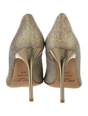 Jimmy Choo Glitter Glitter Accents Pumps