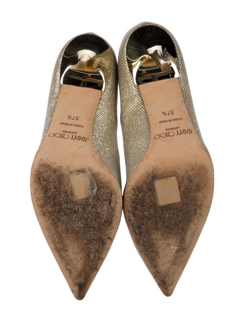 Jimmy Choo Glitter Glitter Accents Pumps