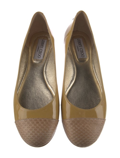 Jimmy Choo Patent Leather Ballet Flats