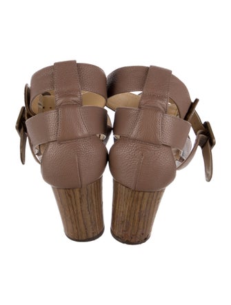Jimmy Choo Leather Sandals