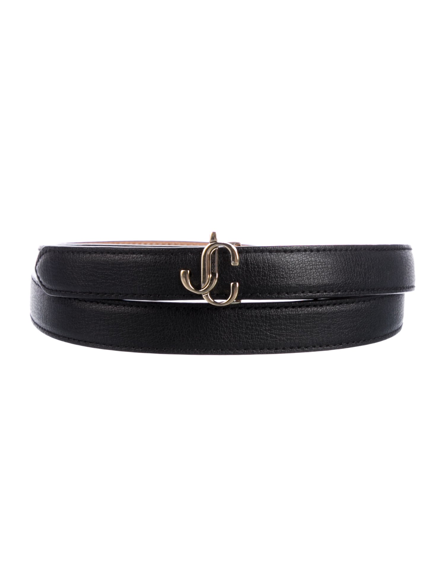 Jimmy Choo Skinny Leather Belt