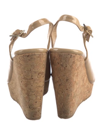 Jimmy Choo Patent Leather Slingback Pumps