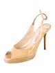 Jimmy Choo Patent Leather Slingback Pumps