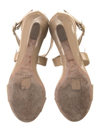 Jimmy Choo Patent Leather Sandals