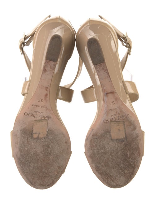 Jimmy Choo Patent Leather Sandals