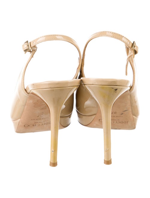 Jimmy Choo Patent Leather Slingback Pumps