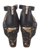Jimmy Choo Leather Floral Print Sandals