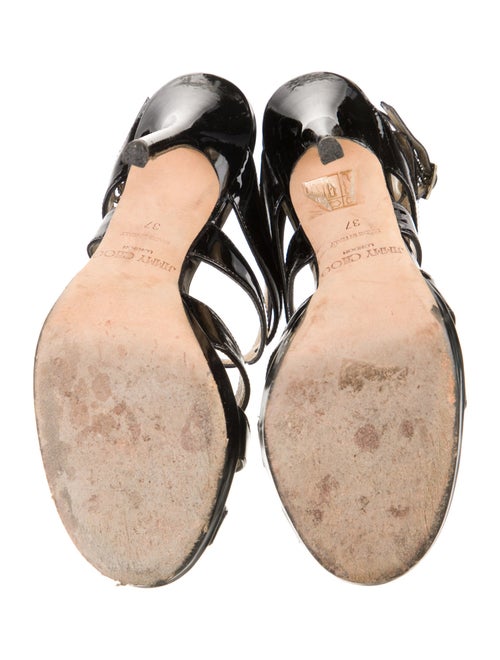 Jimmy Choo Patent Leather Sandals