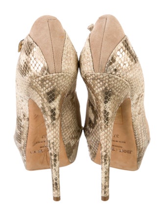 Jimmy Choo Snakeskin Animal Print Pumps