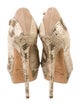 Jimmy Choo Snakeskin Animal Print Pumps