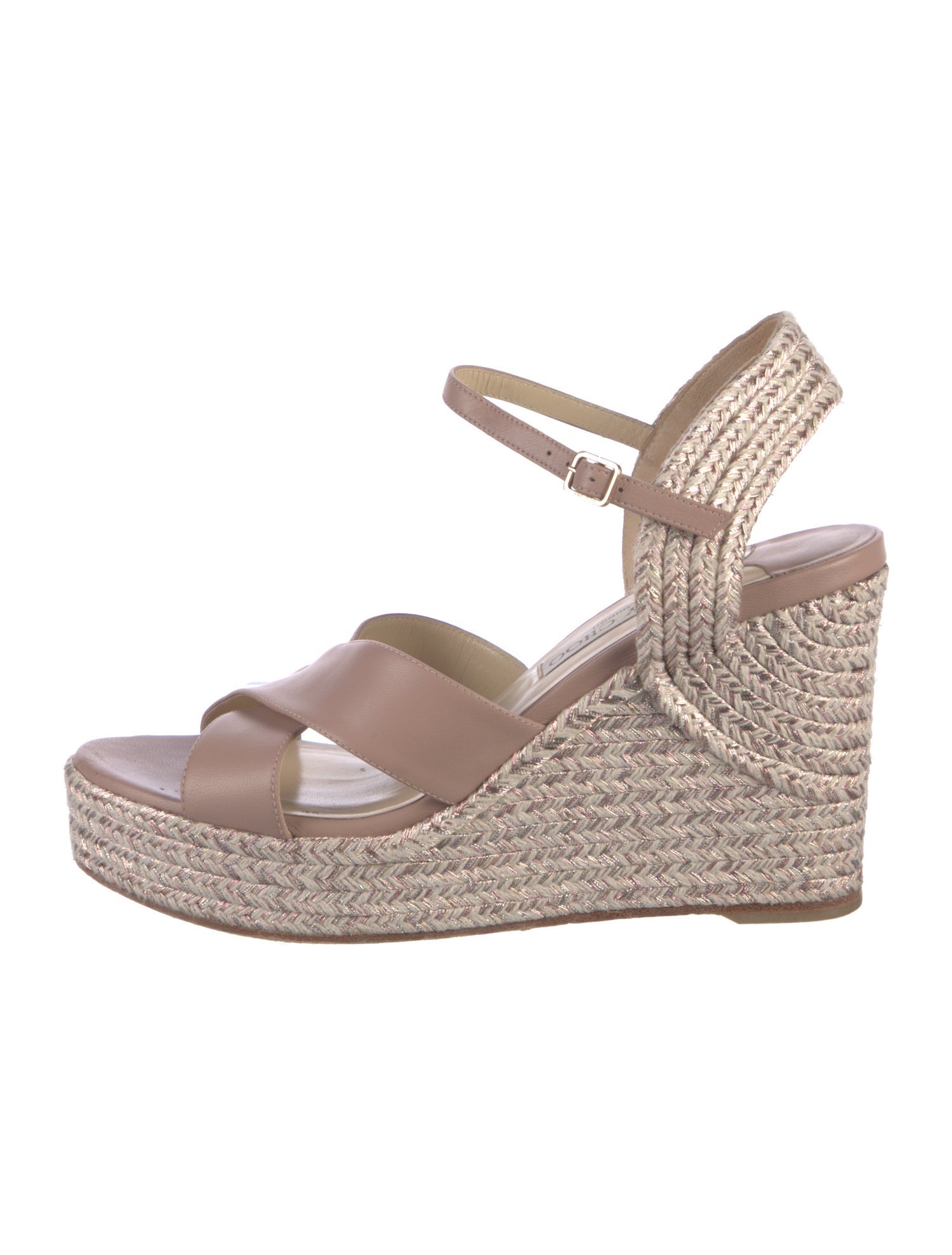 Jimmy Choo Leather Espadrilles