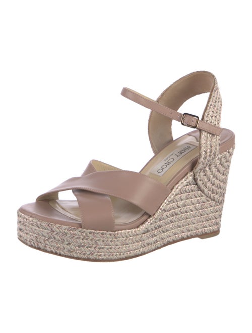 Jimmy Choo Leather Espadrilles