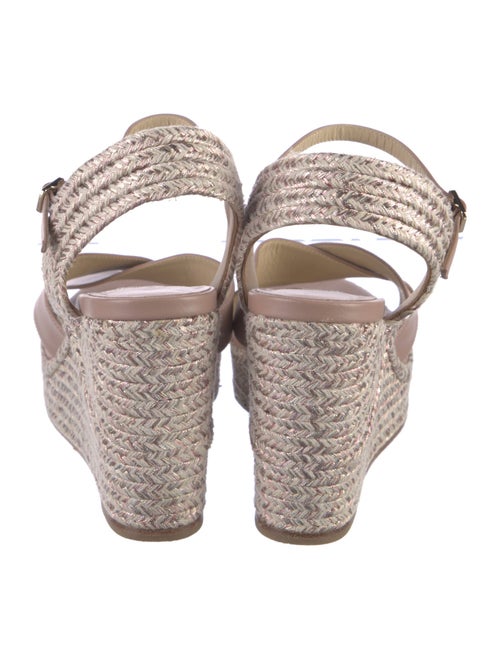 Jimmy Choo Leather Espadrilles