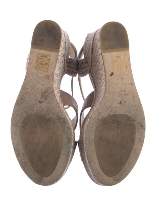 Jimmy Choo Leather Espadrilles