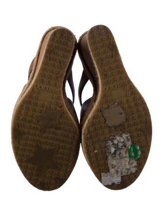 Jimmy Choo Leather Espadrilles