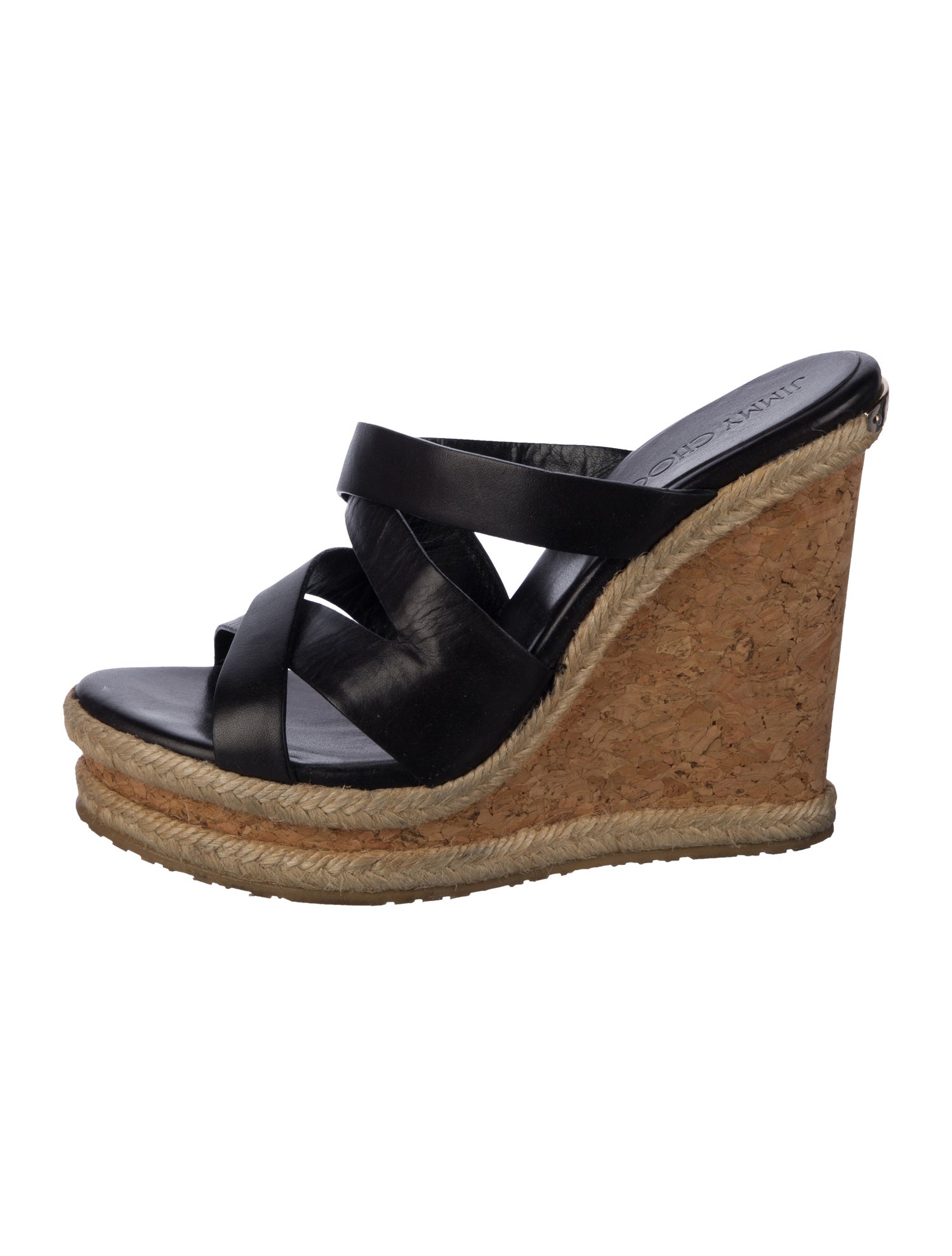 Jimmy Choo Leather Espadrilles