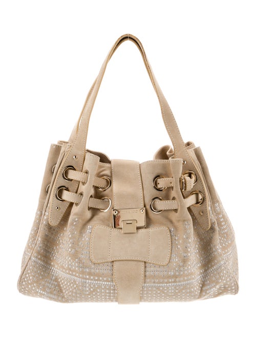 Jimmy Choo Suede Shoulder Bag