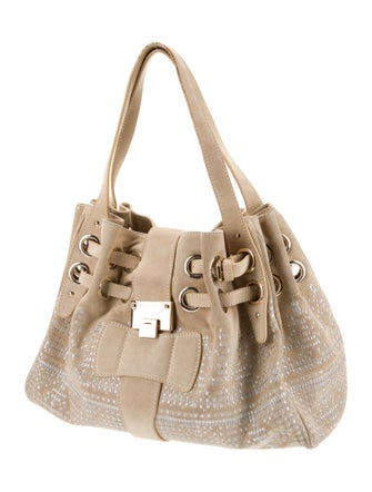 Jimmy Choo Suede Shoulder Bag