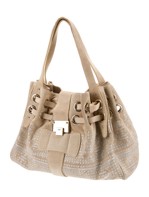 Jimmy Choo Suede Shoulder Bag