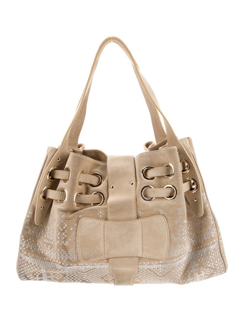 Jimmy Choo Suede Shoulder Bag