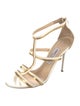 Jimmy Choo Patent Leather T-Strap Sandals