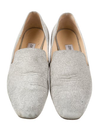 Jimmy Choo Glitter Glitter Accents Loafers