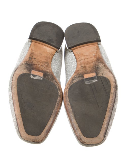 Jimmy Choo Glitter Glitter Accents Loafers