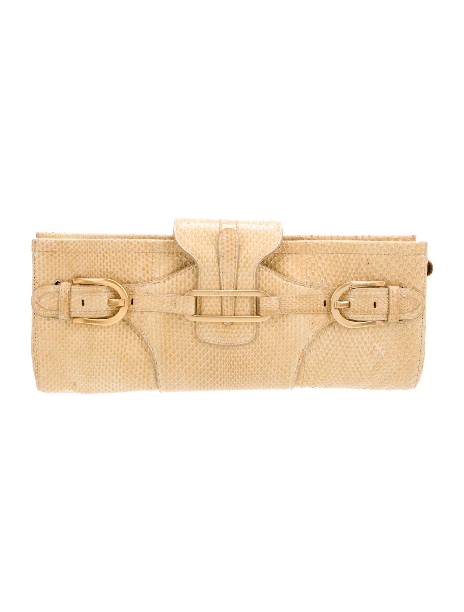 Jimmy Choo Snakeskin Clutch