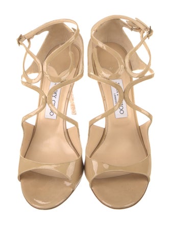 Jimmy Choo Patent Leather Sandals