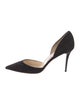 Jimmy Choo Suede D'Orsay Pumps