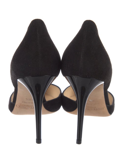 Jimmy Choo Suede D'Orsay Pumps