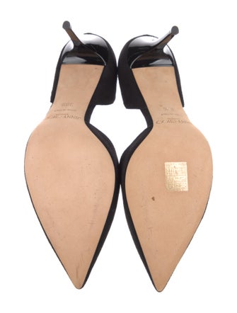 Jimmy Choo Suede D'Orsay Pumps