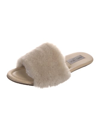 Jimmy Choo Shearling Slides