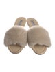 Jimmy Choo Shearling Slides