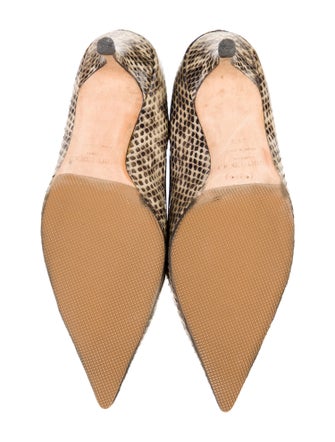 Jimmy Choo Snakeskin Animal Print Pumps